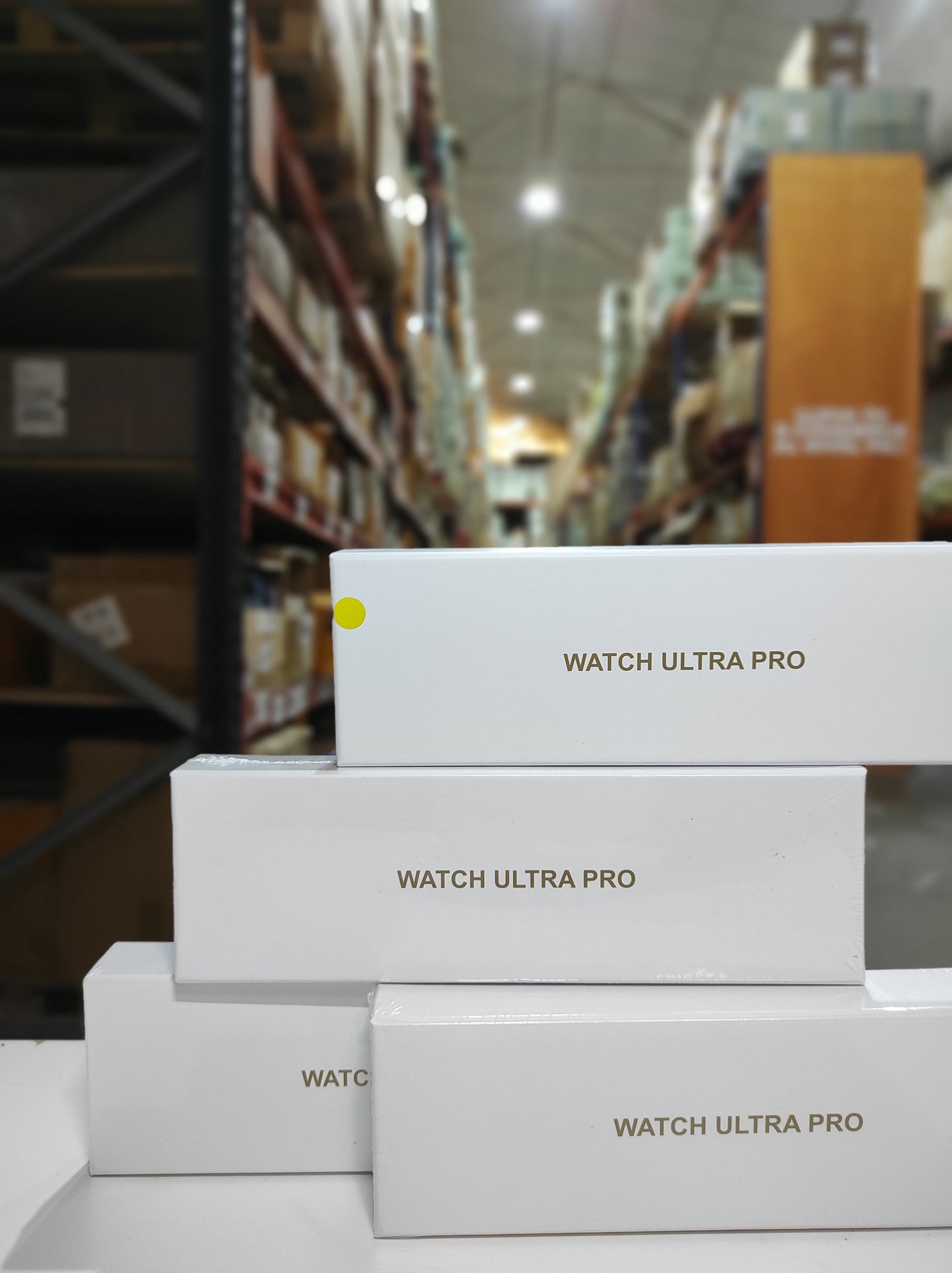 Smartwatch Ultra Pro con 2 correas ( negro + amarillo) - additional image 4