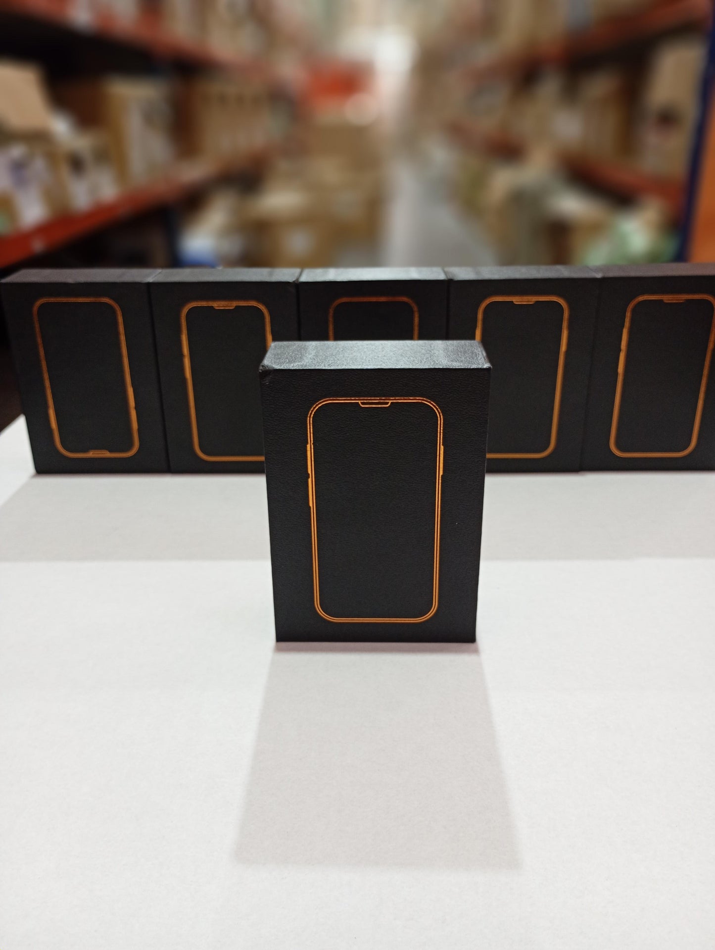 Mini teléfono inteligente azul